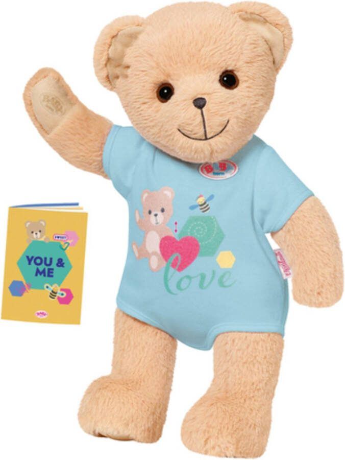 BABY born Beer Blauw Knuffel
