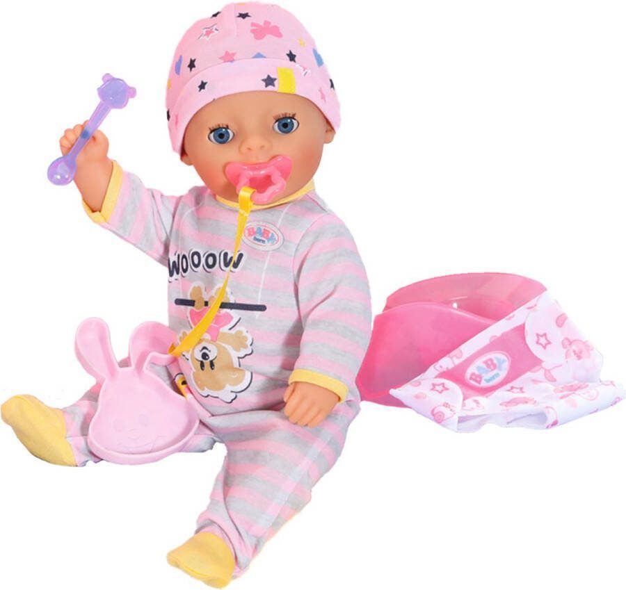 BABY born Little Girl Pop 36 Cm + Accessoires