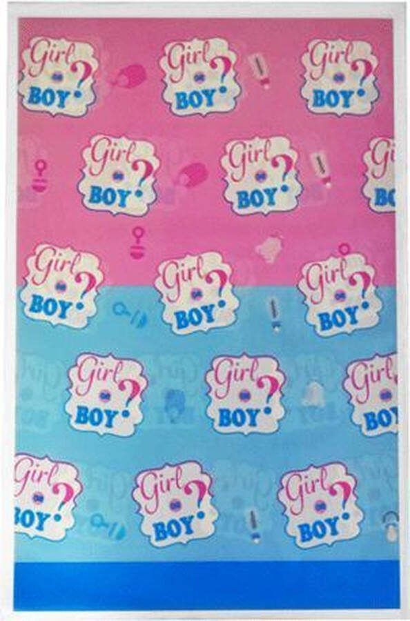 Baby boy en girl uitdeelzakjes 12 stuks 16 5 cm x 25 cm shower onthulling geslacht 8 x gender reveal