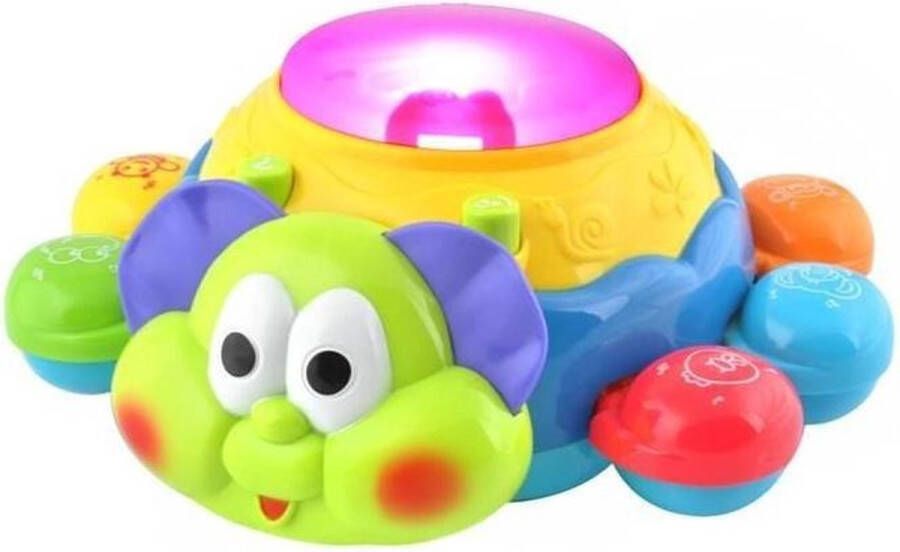 Baby plaything babyspeelgoed ontwikkelingsspeelgoed schildpad met kleuren en geluiden