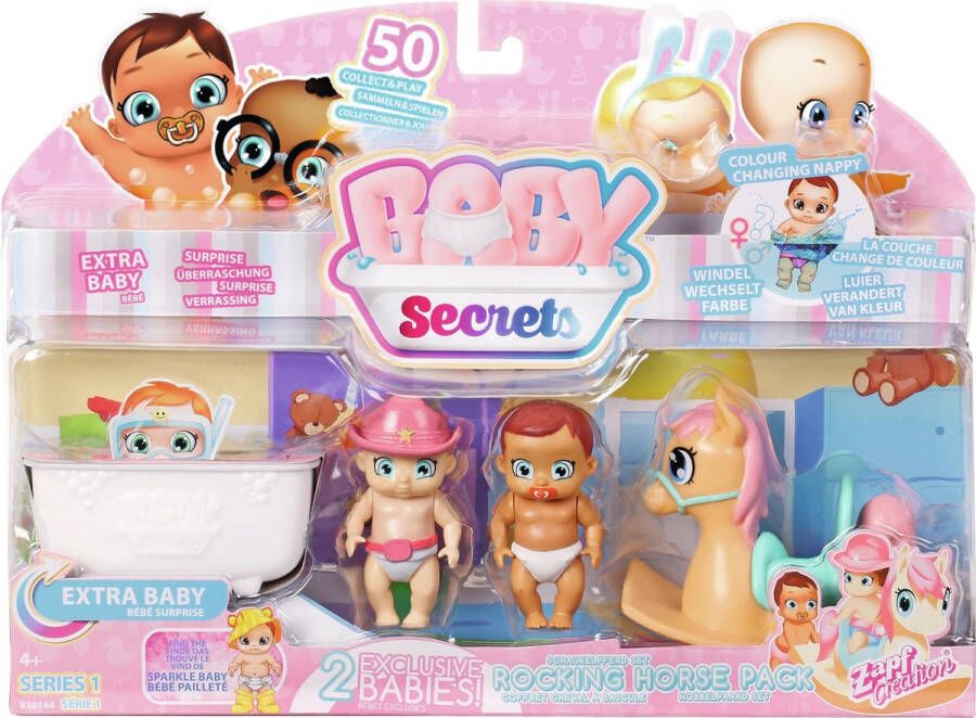 BABY Secrets Hobbelpaard pakket Series 1
