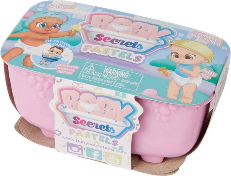 BABY Secrets Surprise 1 exemplaar Verzamel ze allemaal Mini speelfiguur voor kinderen