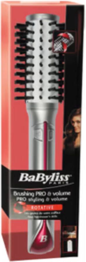 BaByliss 776500 Brushing Pro & Volume Roterende Borstel Inclusief Batterijen