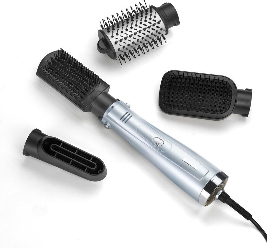 BaByliss Hydro-Fusion Smooth & Shape Föhnborstel AS774E Advanced Dual Ionic Airstyler 1000W Plasma Technology 4 multistyler accessories
