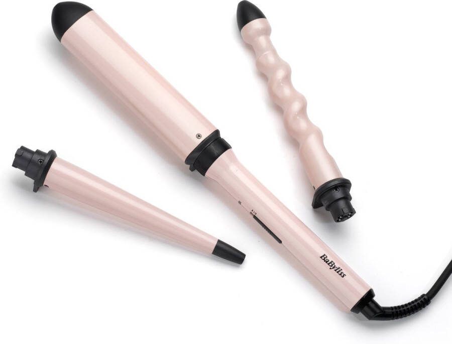 BaByliss Multistyler Curl en Wave Trio MS750E Geavanceerde keramische technologie 180-200°C