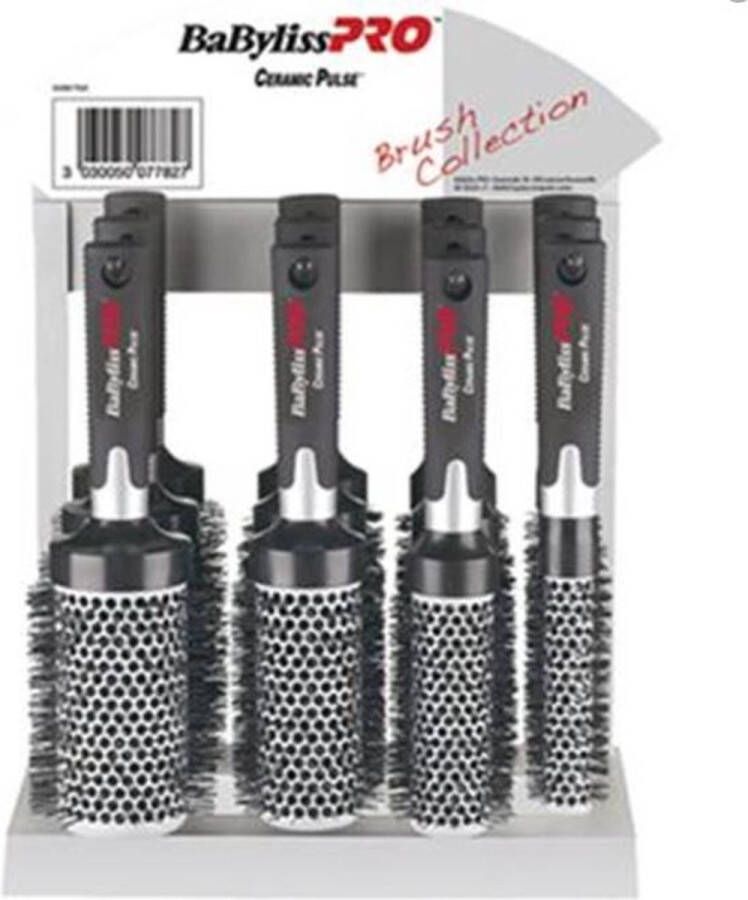 BaByliss Disply Ceramic 12 Borstels