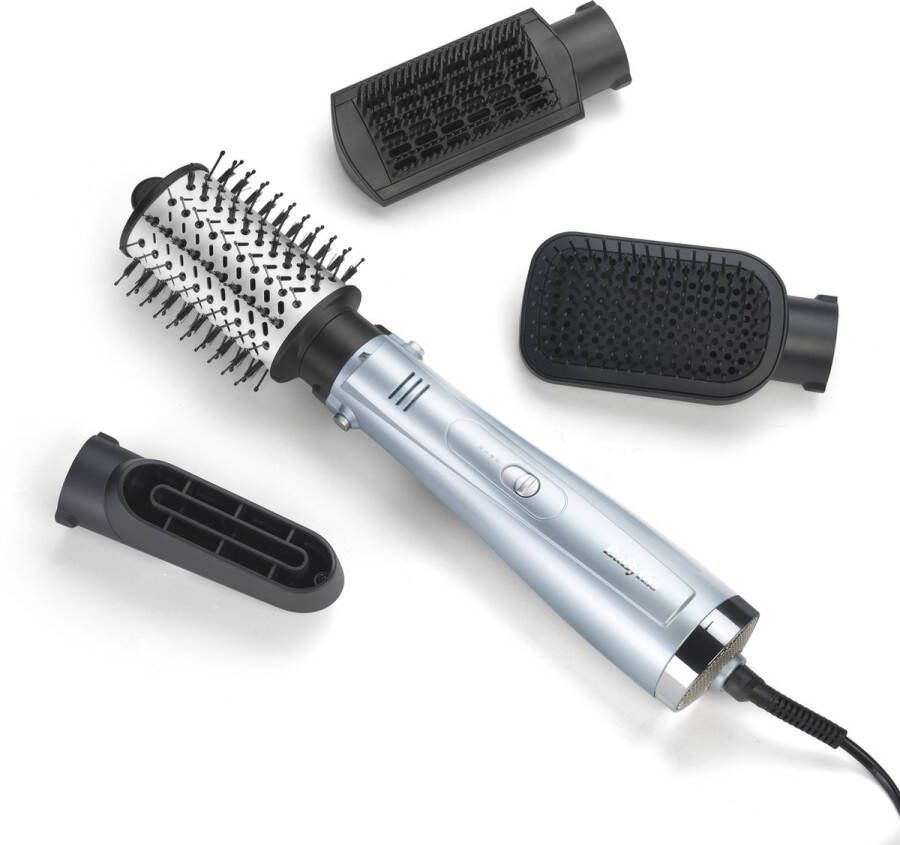 BaByliss Hydro Fusion 4 in 1 Föhnborstel AS774E 1000W Dubbel ionisch systeem Multistyler met 4 opzetkoppen Coolshot