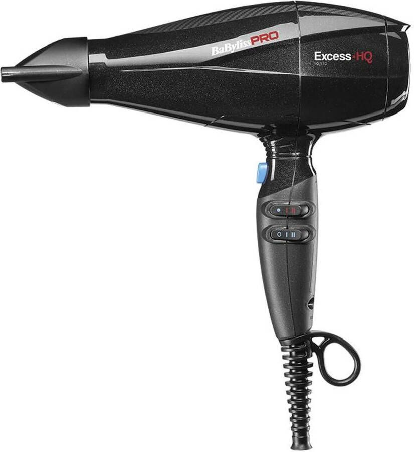 BaBylissPRO Babyliss PRO Ionic Dryer Excess-HQ Zwart