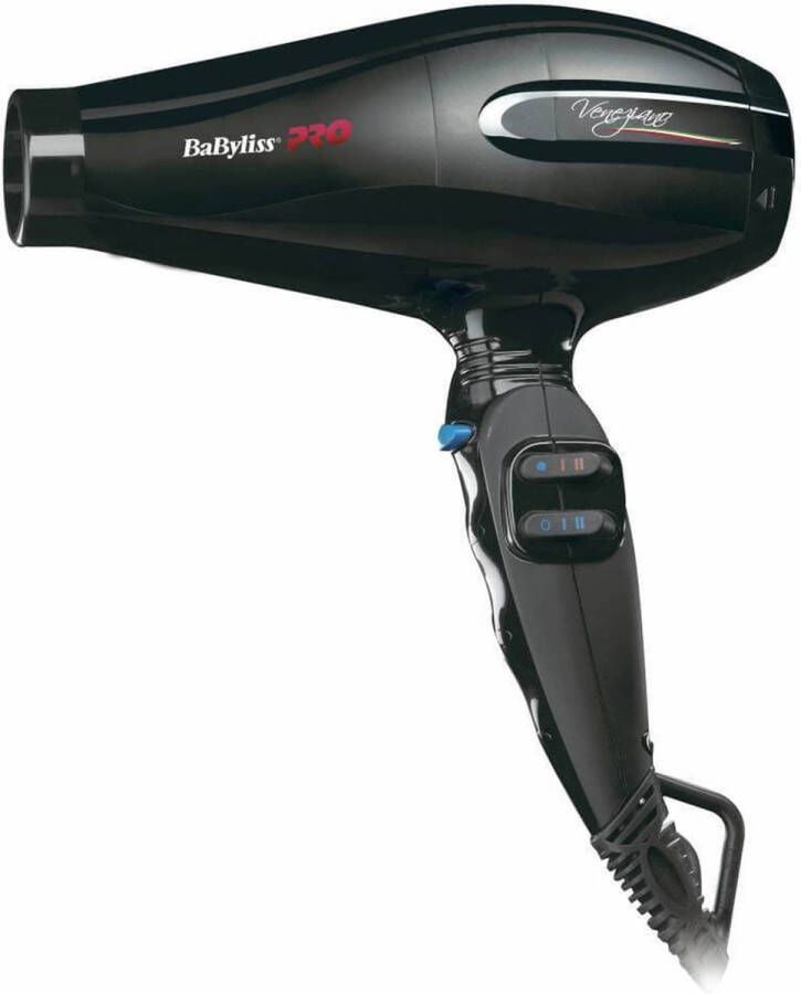 BaBylissPRO Babyliss PRO Ionic Dryer Veneziano-HQ 2200W Zwart