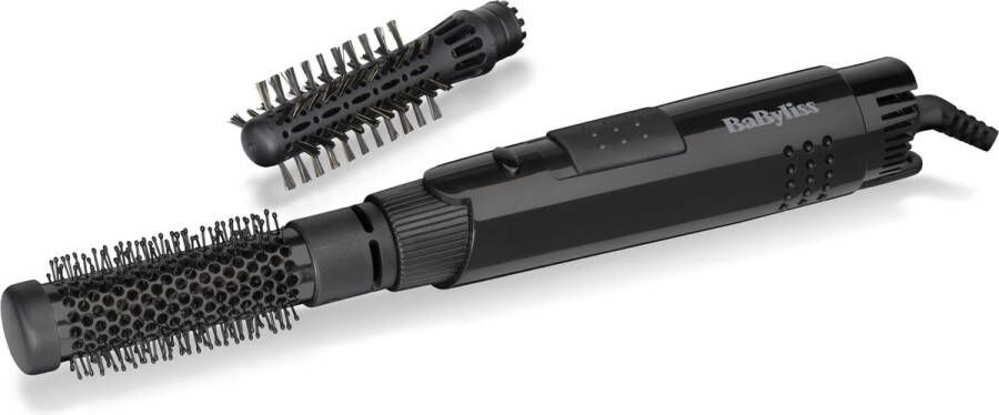 BaByliss Smooth Shape Airstyler Föhnborstel AS86E Geschikt voor korter haar 2 opzetborstels Coolshot