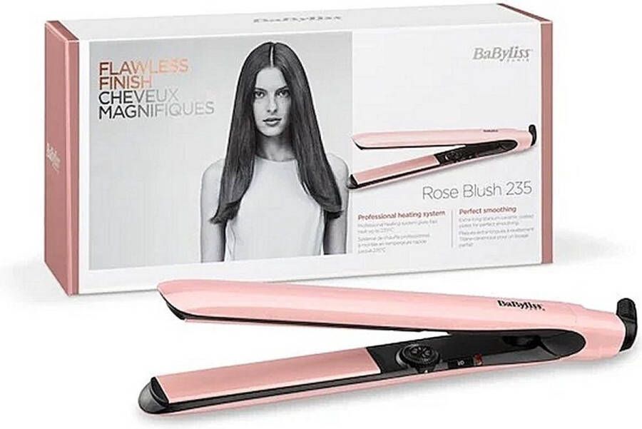 BaByliss stijltang Rose Blush 235 2498PRE 13 warmtestanden