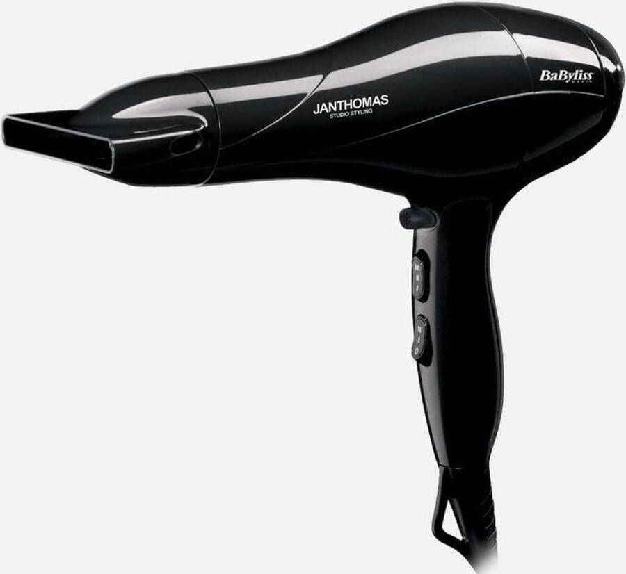 BaByliss Studio Styling Jan Thomas – AC Hair Dryer 2000 W Zwart