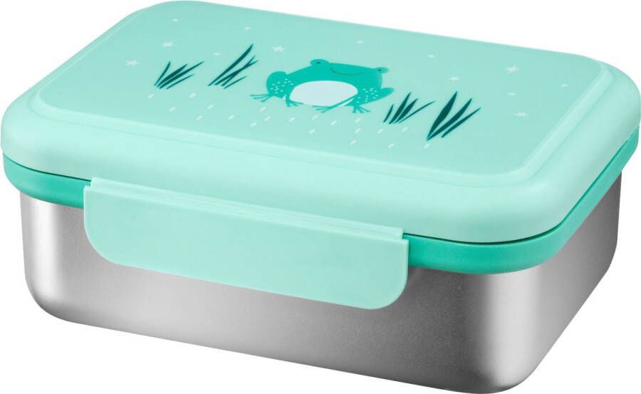 Babylove Lunch Box Kikker Roestvrij staal 1 stuk