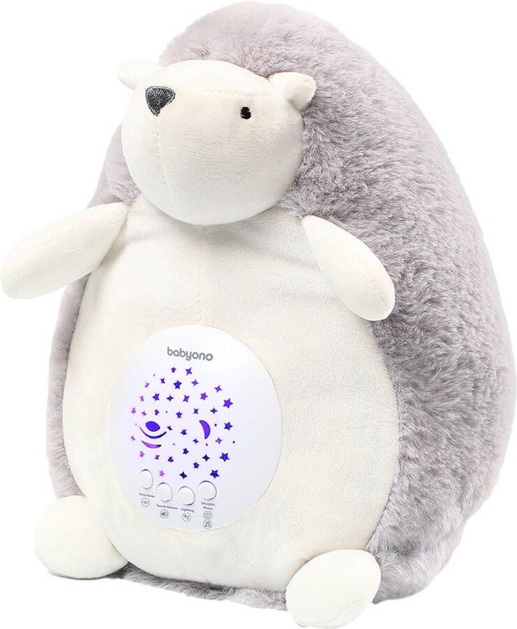 Babyono Baby Ono egel scarlet knuffel projector- 0m+ Egel