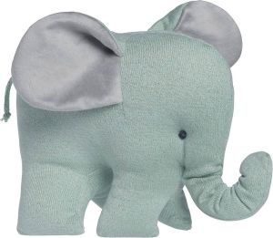 Baby's Only Knuffel olifant Sparkle Knuffeldier Baby knuffel Goud-Mint Mêlee Met subtiel glittertje Baby cadeau