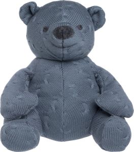 Baby's Only Knuffelbeer Cable Teddybeer Knuffeldier Baby knuffel Granit 35 cm Baby cadeau