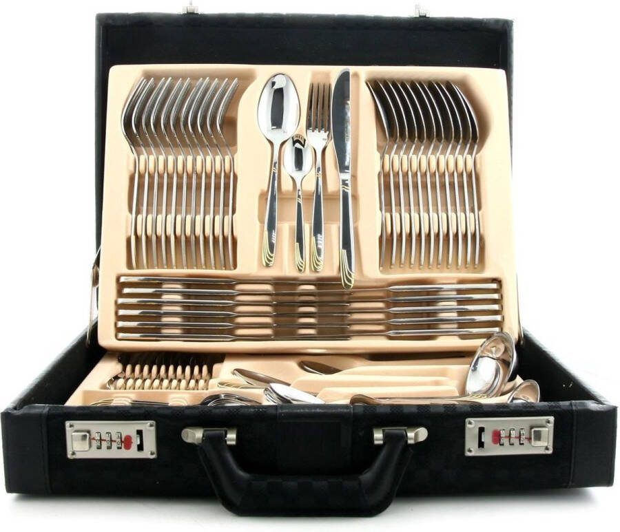 Bachmayer Bestekset 72-delige set 1810 RVS