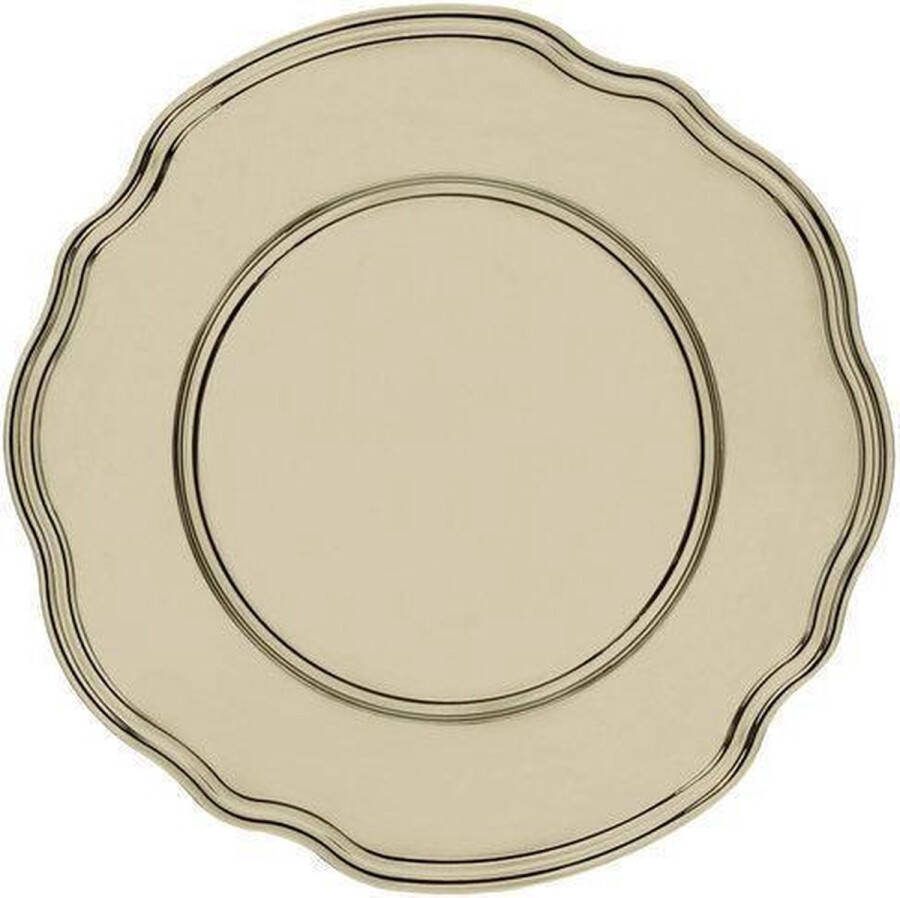Baci Milano Baroque & Rock Acrylaat Onderbord 33 cm Champagne