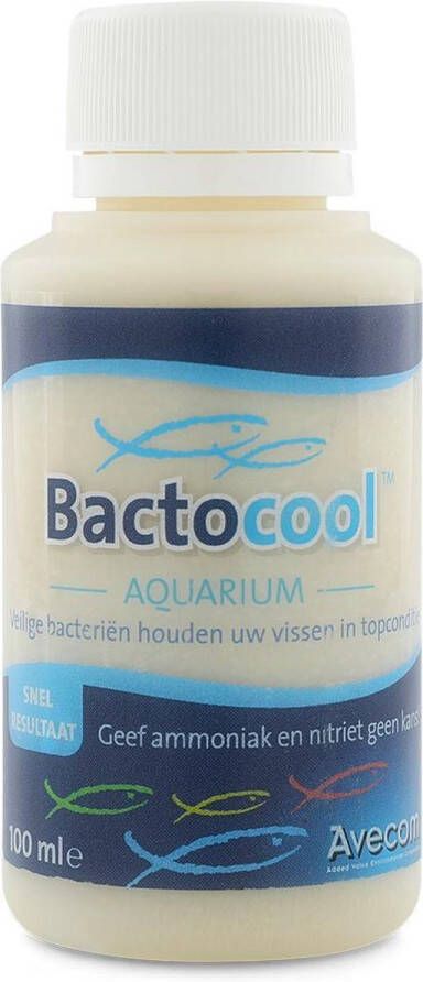 Bactocool Aquarium 100 mL levende en veilige bacterien geef ammoniak en nitriet geen kans!