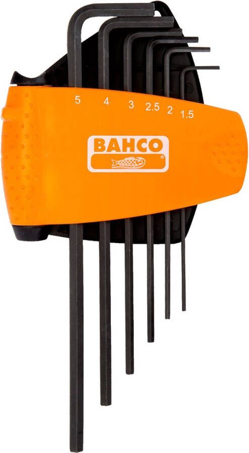 Bahco BE-9586 6-delige Inbussleutelset 1 5-5mm