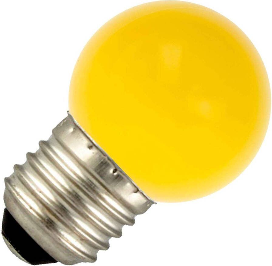 Bailey LED kogel E27 geel 1W 50lm IP44 per 25 stuks (80100028222)