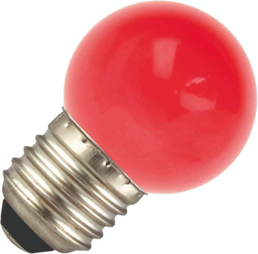 Bailey LED kogel E27 rood 1W 7lm IP44