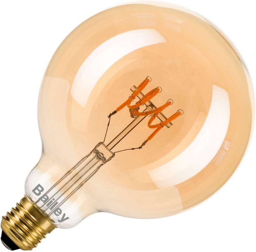 Bailey LED lamp filament bol E27 3.2W 180lm flame 1900K dimbaar (145017)