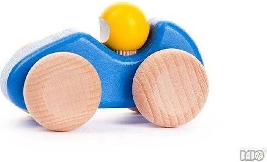 BAJO Houten speelgoed auto raceauto