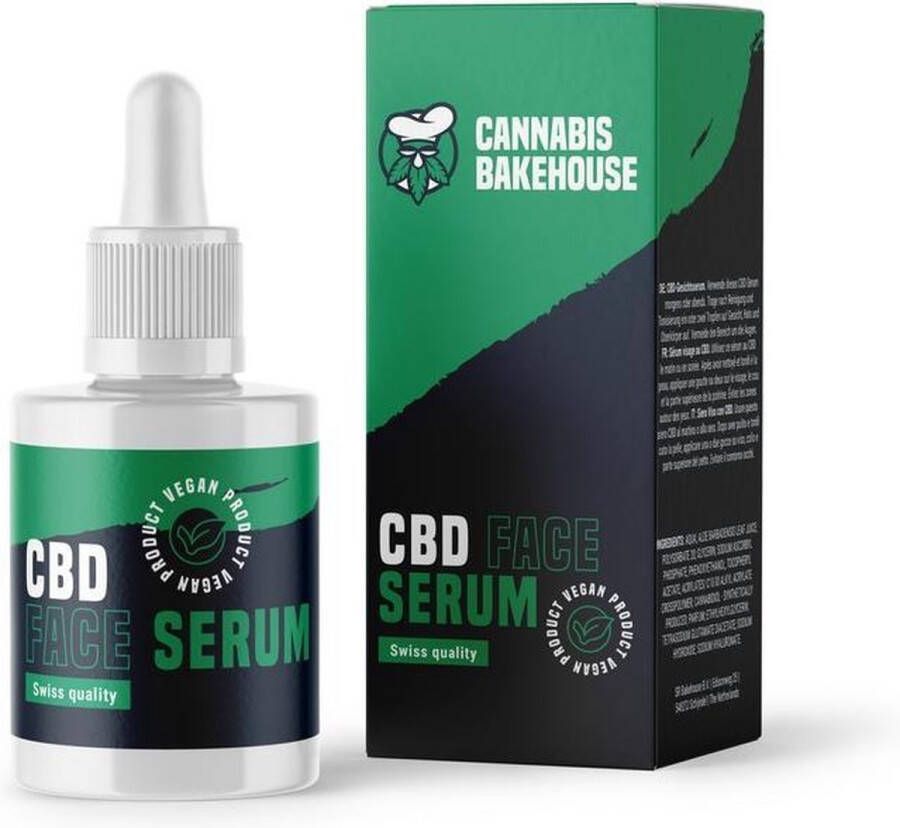 Cannabis Bakehouse Cosmetics CBD Face Serum 0% THC