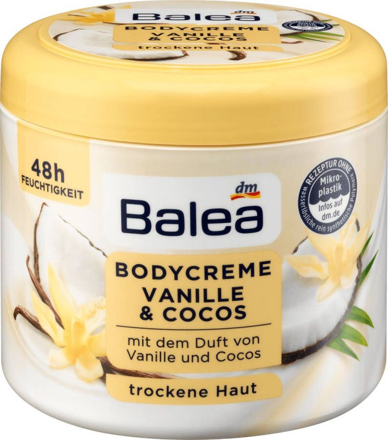 Balea Bodycrème Vanille & Kokos 500 ml