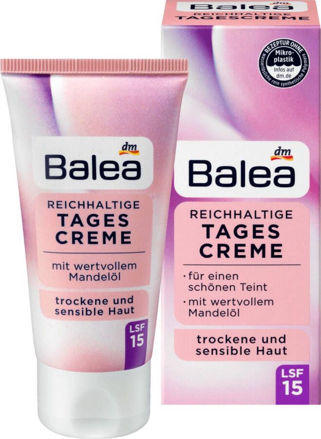 Balea Dagcrème Rijk SPF15 50 ml