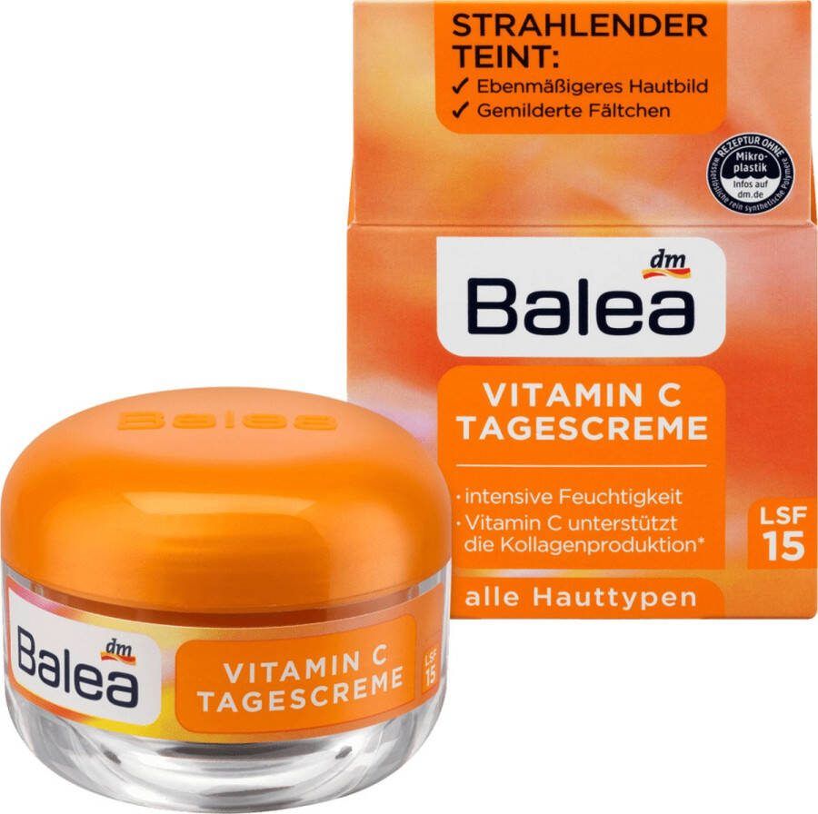 Balea Dagcrème Vitamine C SPF15 50 ml