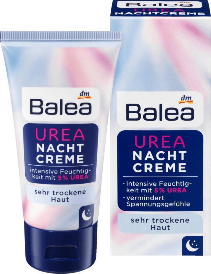 Balea Kwaliteit Ureum Nachtcrème 50 ml Nachtcreme voor Vrouwen