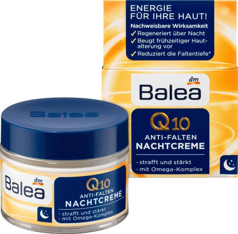 Balea DM Q10 nachtcrème Anti-Rimpels (50 ml)