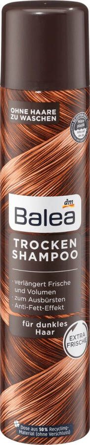 Balea Droogshampoo donker haar 200 ml