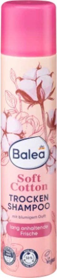 Balea Droogshampoo Soft Cotton 200ml Frisse katoen geur