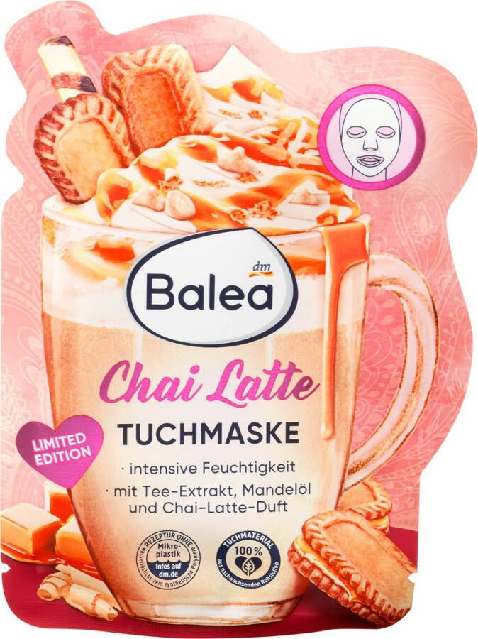 Balea Gezichtsmasker Chai Latte