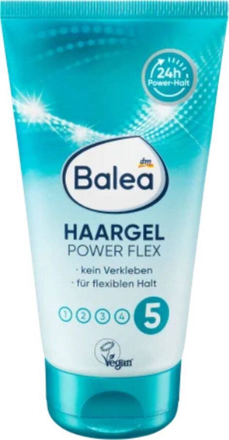 Balea Haargel Power Flex 150 ml Aanmaakblokjes