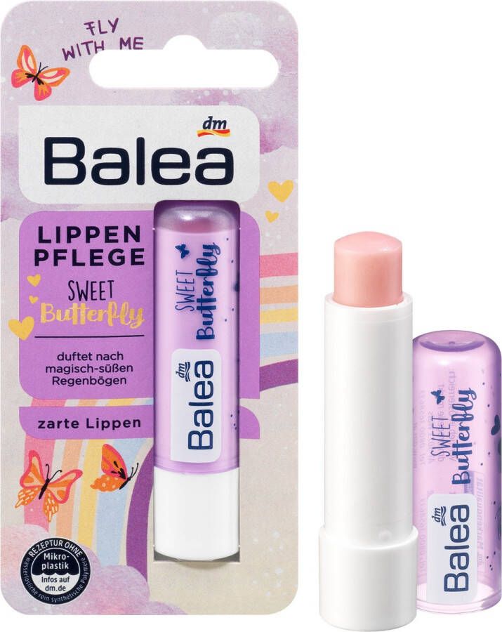 Balea Lippenbalsem Sweet Butterfly 4 8 g