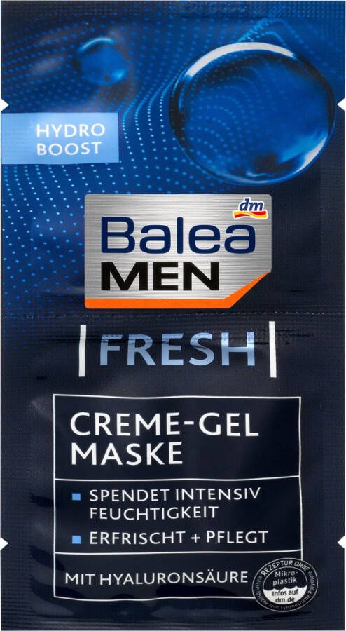 Balea Men Gezichtsmasker Fresh 16 ml