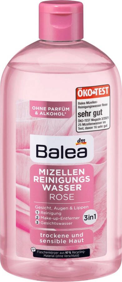 Balea Micellair Reinigingswater Roos 400 ml