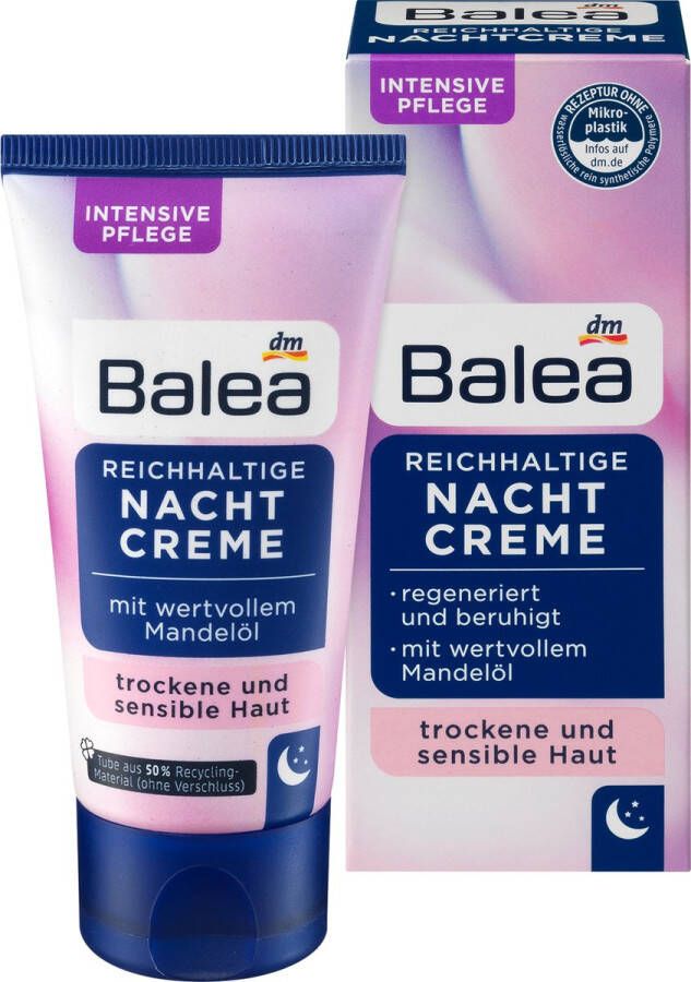 Balea Nachtcrème Rijk 50 ml