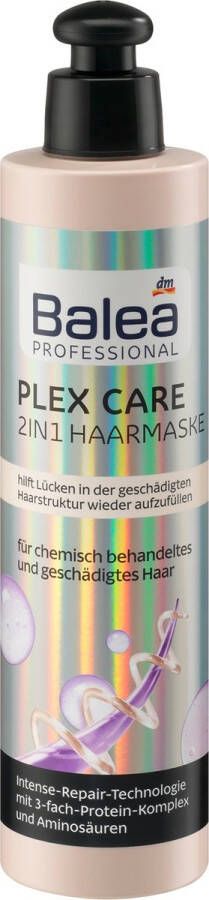 Balea Professional Haarmasker Plex Care 2in1 250 ml