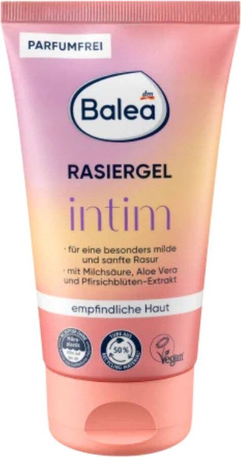 Balea Scheergel Intiem 150 ml