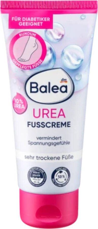 Balea Voetcrème met 10% Ureum 100ml Geschikt voor diabetici