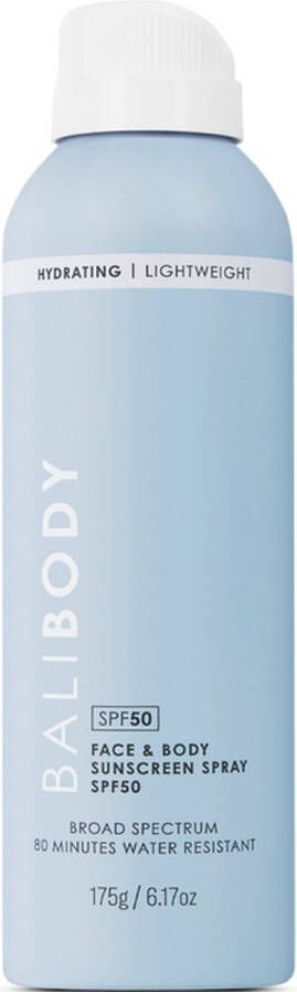 Bali Body Face & Body Sunscreen Spray SPF 50+ 211 ml