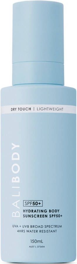 Bali Body Hydrating Body Sunscreen SPF 50+ 150 ml