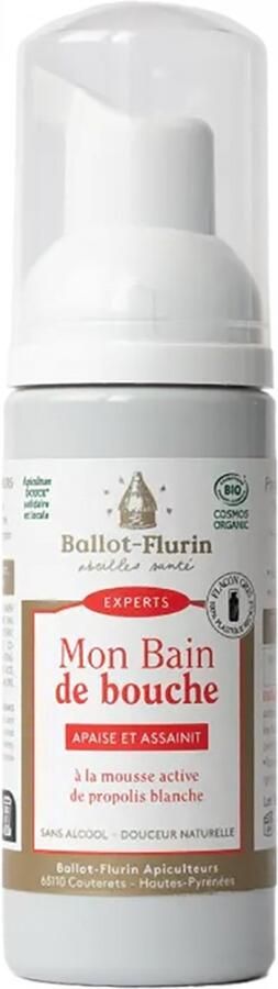 Ballot-Flurin Biologisch Wit Propolis Microbubbel Mondwater 50 ml