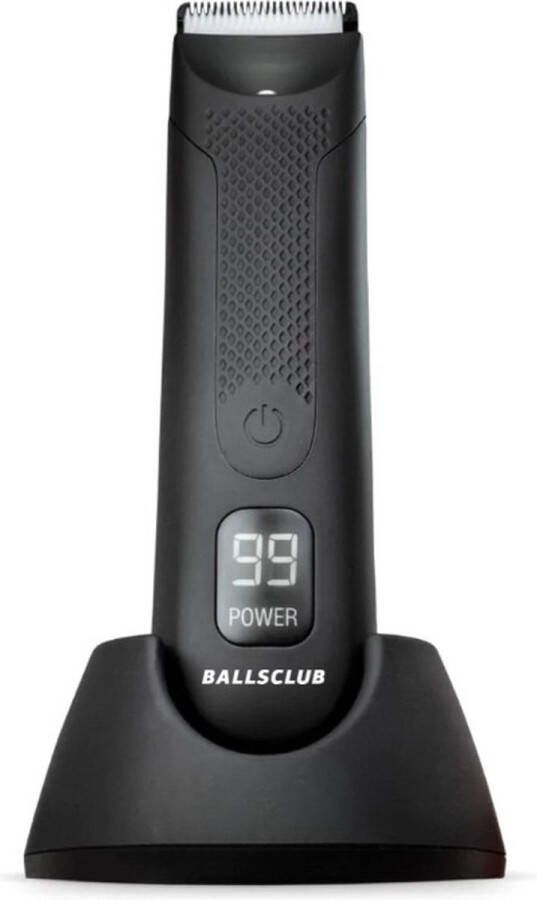 Balls Club De Chairman | Bodygroomer voor mannen | Trimmer | Voor Lichaam & Schaamstreek | Ontworpen om gevoelige zones te trimmen | Waterdicht | LED-licht voor extra zichtbaarheid | Lange batterijduur – tot 120 min