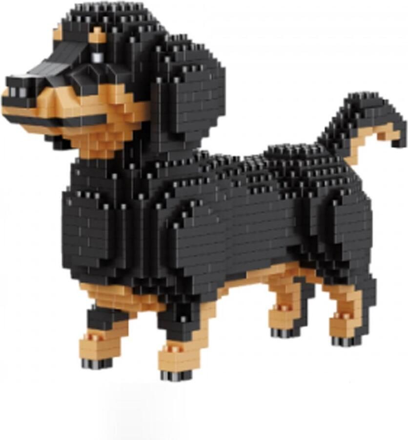 Balody Teckel Nanoblocks bouwset 3D puzzel 836 bouwsteentjes